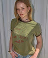 Bitter Cells Vintage Car Ringer Tee
