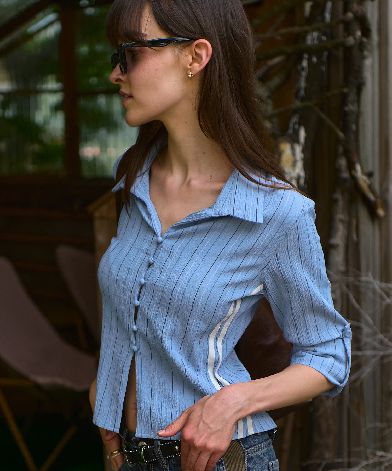Bitter Cells Fiction Line Blouse