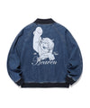 Nice Ghost Club New Heaven Denim Souvenir Jacket