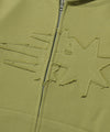 Nice Ghost Club 3 Star Logo Zip Hoodie