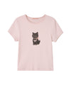 Bitter Cells Kitty Cherry Tee