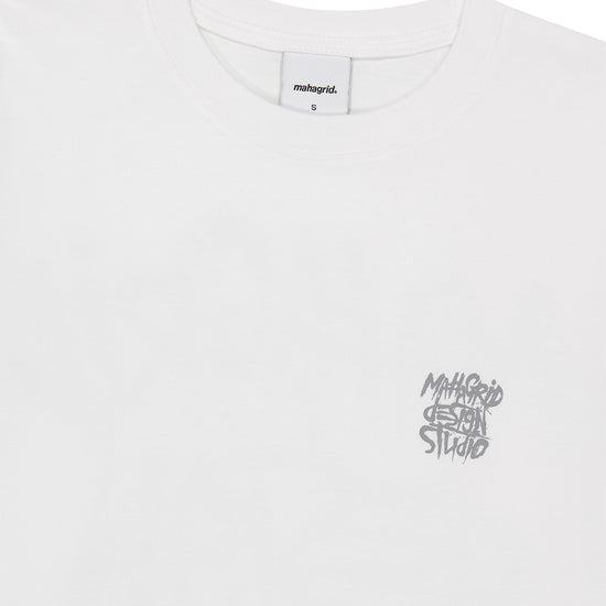 Mahagrid Paisley Slash Logo Tee
