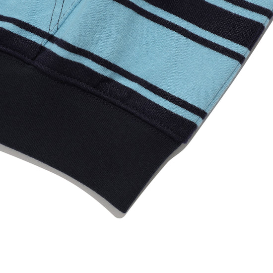 Nice Ghost Club Multi Stripe 3Star Hoodie Zip Up [Navy]