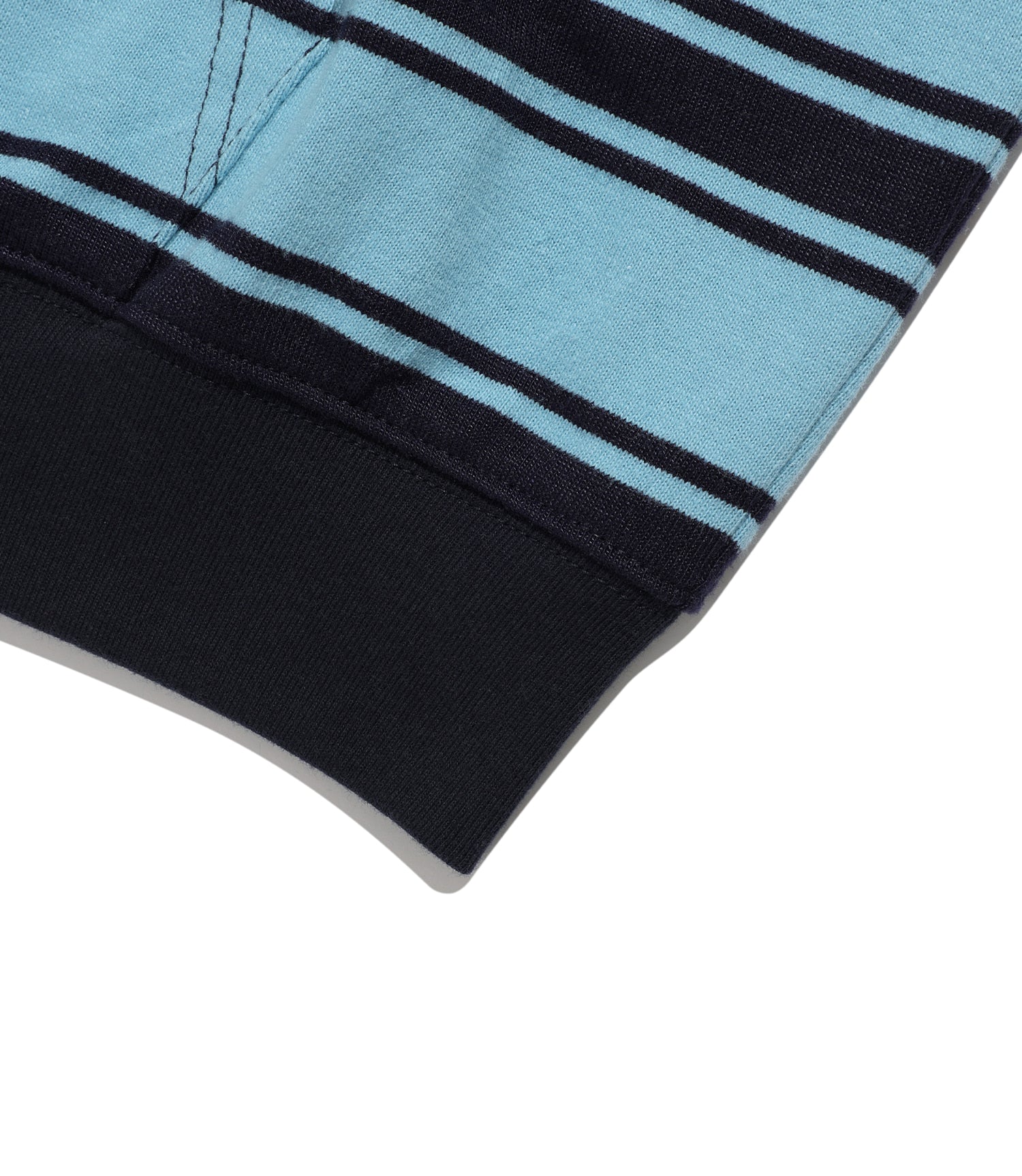 Nice Ghost Club Multi Stripe 3Star Hoodie Zip Up [Navy]