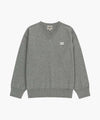 Marithé François Girbaud V-Neck Knit Pullover Heather Gray