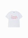 ADLV Woman Angel AC Bear Short Sleeve T-Shirt