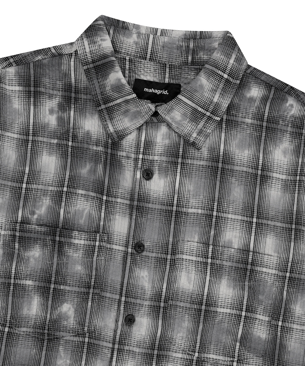 Mahagrid Overdyed Check Shirt