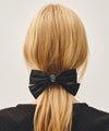 Marithé François Girbaud CIRCLE LOGO RIBBON HAIR PIN
