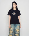 ADLV Woman Teddy Bear Short Sleeve T-Shirt