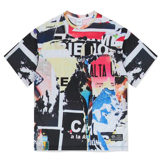 Mahagrid COLLAGE MESH TEE[MULTI]