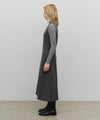 Marithé François Girbaud Women's Sleeveless Long Dress Charcoal