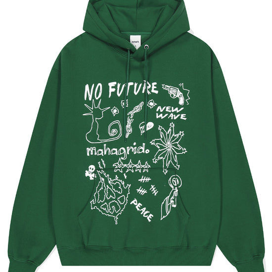 Mahagrid No Future Hoodie Green