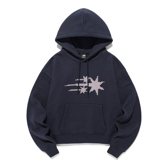 Nice Ghost Club Mosaic 3Star Crop Hoodie