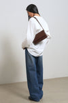 General Idea WOMAN Slit Neck Cape Blouse