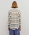 Marithé François Girbaud STRIPE COLLAR LONG SLEEVE