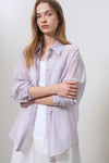 General Idea WOMAN Summer Wrinkle Sheer Shirt