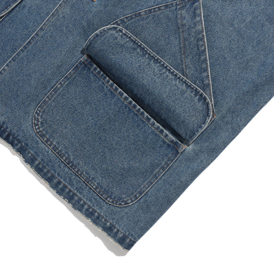 Nice Ghost Club Denim Work Car Coat
