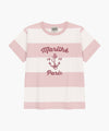 Marithé François Girbaud W MARINE GRAPHIC STRIPE TEE