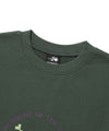 Nice Ghost Club Pixel Skeleton Layered Sweatshirt [Khaki]