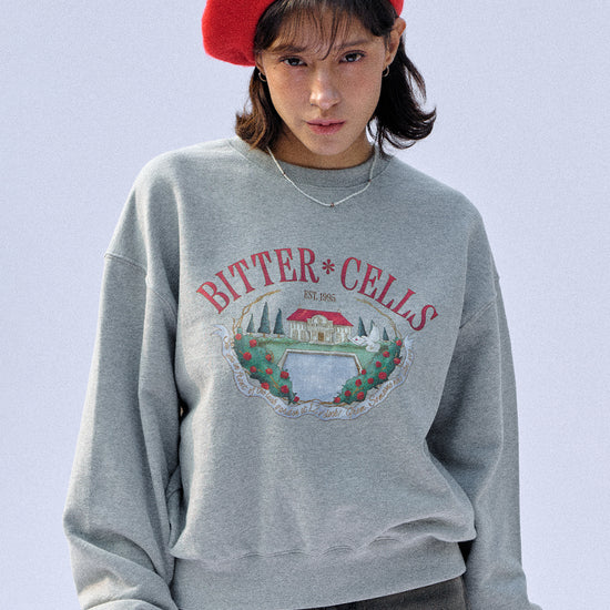 Bitter Cells Rosen Garden Sweatshirt - Grey