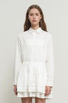General Idea WOMAN Pleated Shirt Dress