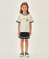 Marithé François Girbaud Kids Citron Ringer Tee