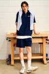 General Idea UNISEX Brooklyn Mini Zuri Half Pants [NAVY]