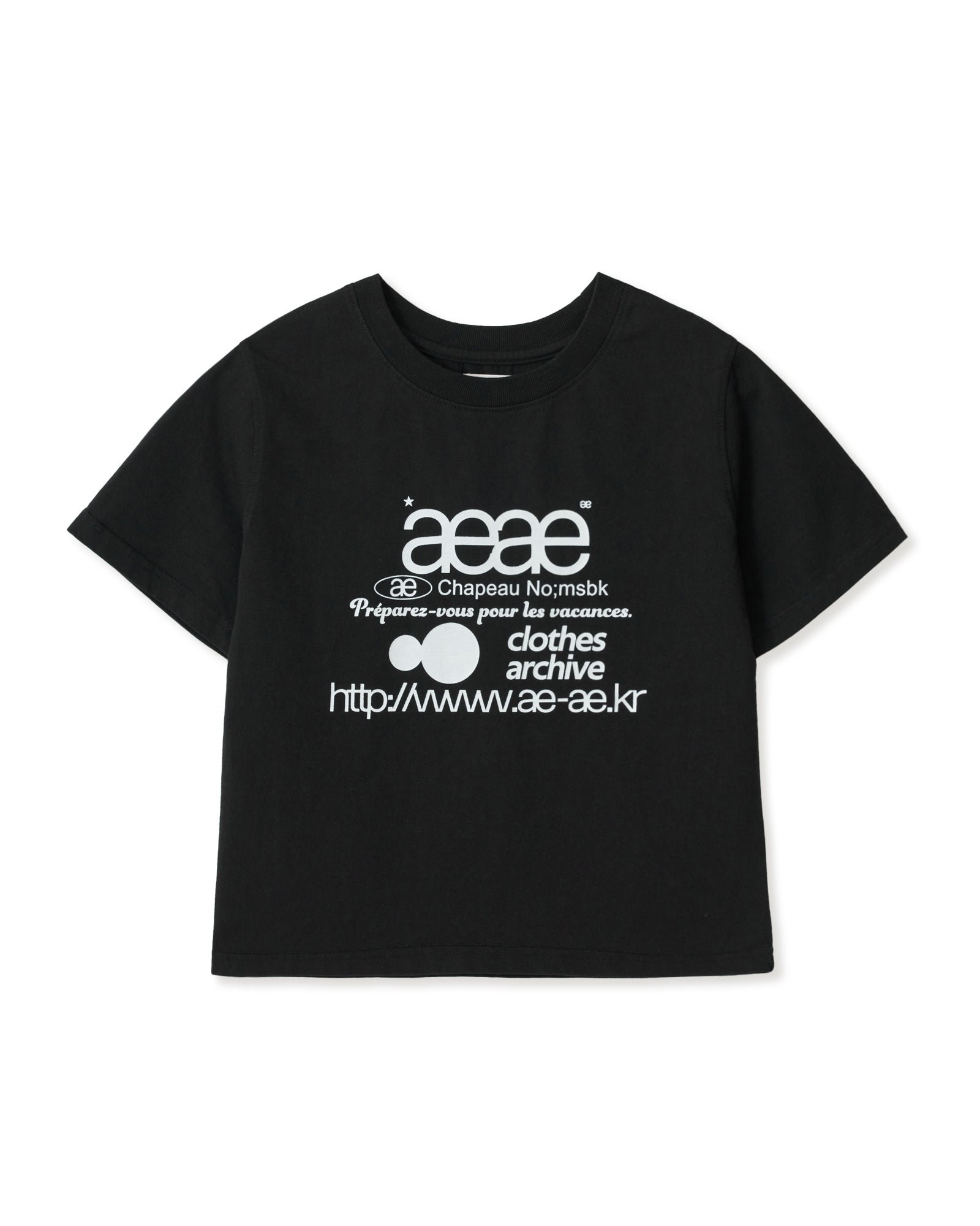 AEAE Web Logo Crop T-Shirt