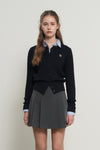 General Idea WOMAN Signature Superfine Wool Cable Cardigan