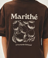 Marithé François Girbaud Kids Back Graphic Oversized Tee