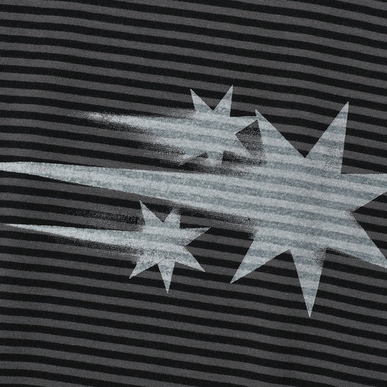 Nice Ghost Club Stripe Rush 3Star Ringer Crop Tee