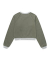Cavish Women's Angel Cats Sweatshirt in Charcoal