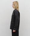 Marithé François Girbaud W French Denim Work Jacket Black