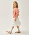 Marithé François Girbaud Kids W Frill Midi Skirt White