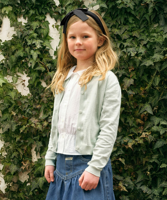 Marithé François Girbaud ENFANT W POINTELLE CARDIGAN