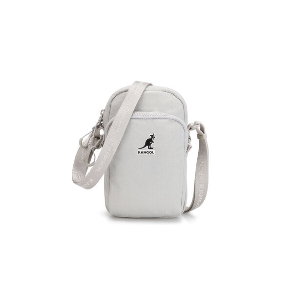 Kangol Squad Small Crossbody Bag 3381 Light Grey