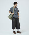 Mahagrid Bermuda Domingo Denim Short in Black
