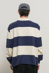 General Idea UNISEX Stripe Rugby Knit