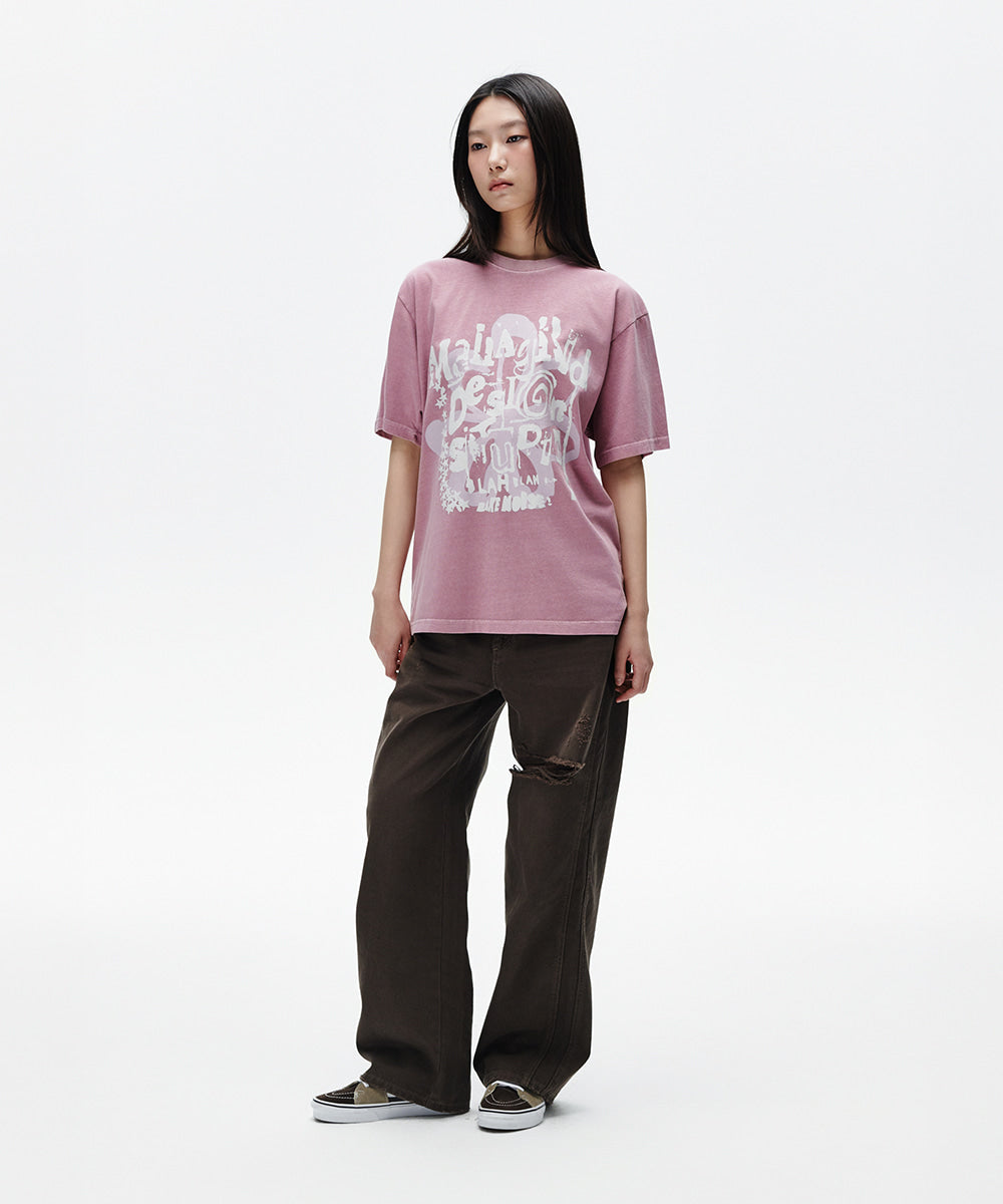 Mahagrid Flower Star Pigment Tee