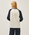 Marithé François Girbaud SLEEVE CONTRAST LONG SLEEVE TEE