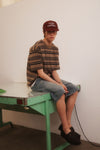 General Idea MAN Stripe Loose Fit Short Sleeve T-Shirt