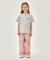Marithé François Girbaud Kids Multi Stripe Tee