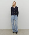 Marithé François Girbaud W SAILOR RIB KNIT CARDIGAN