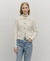 Marithé François Girbaud W 3 POCKET BOUCLE CARDIGAN