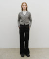 Marithé François Girbaud W Cotton Curved Line Pants