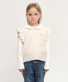 Marithé François Girbaud Kids W Ruffle Knit Vest