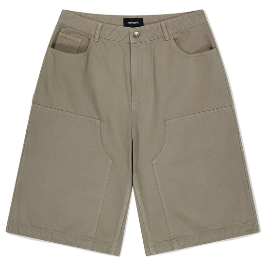 Mahagrid Dyed Double Knee Short