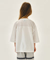 Marithé François Girbaud Kids Mesh Oversized Tee