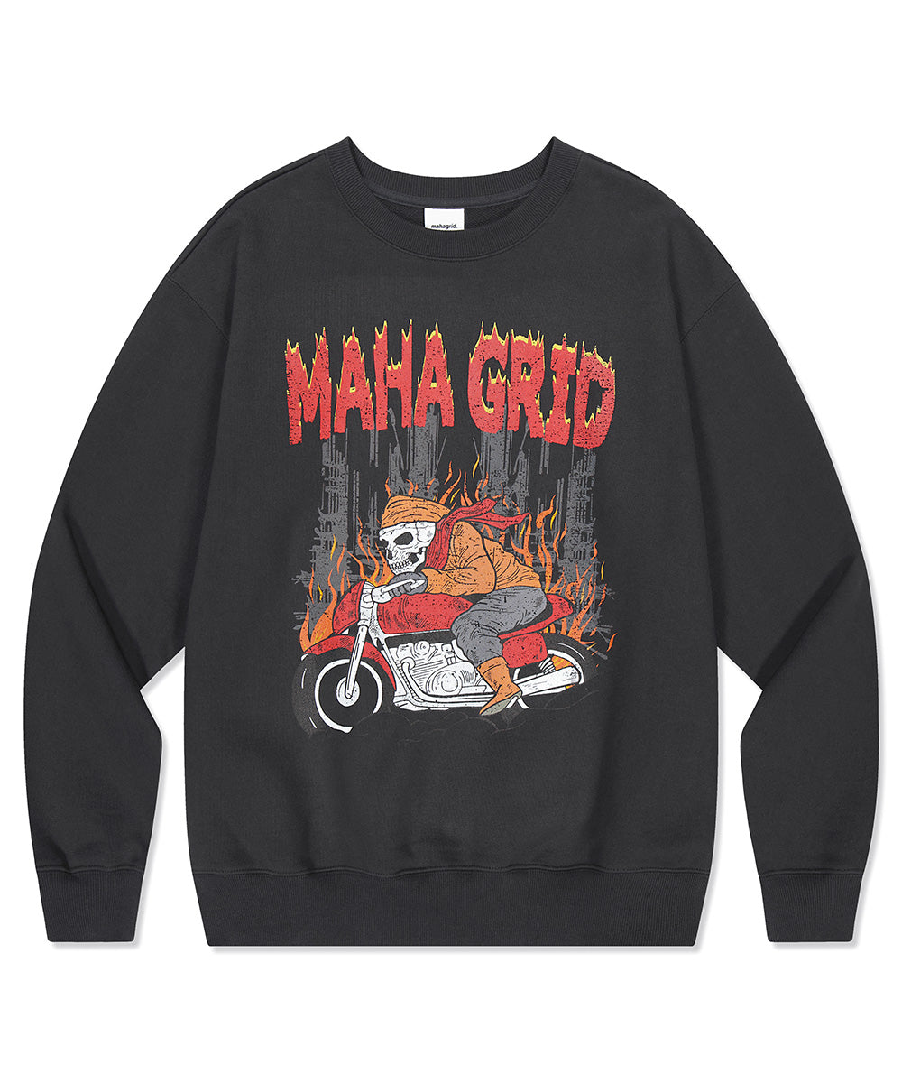 Mahagrid Skeleton Rider Sweatshirt