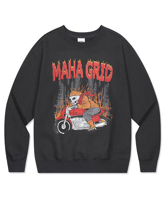 Mahagrid Skeleton Rider Sweatshirt